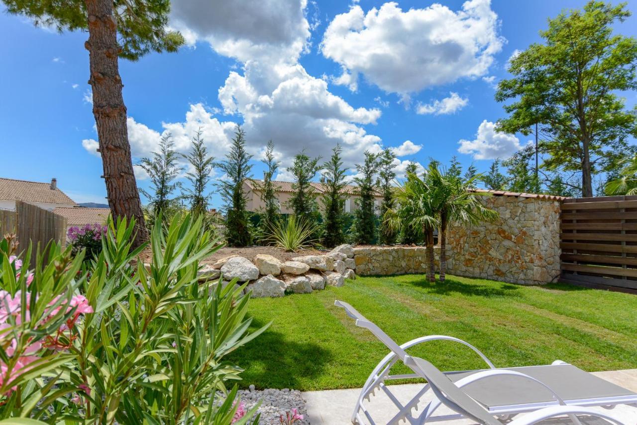 Villa T2 Independante Piscine Privee Jardin Bouc-Bel-Air Dış mekan fotoğraf